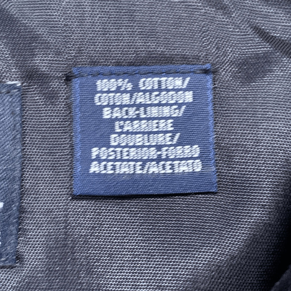 Vintage Lizsport Petite Black Gold Fleur De Lis Embroidered Vest New Small Prep - Picture 8 of 10